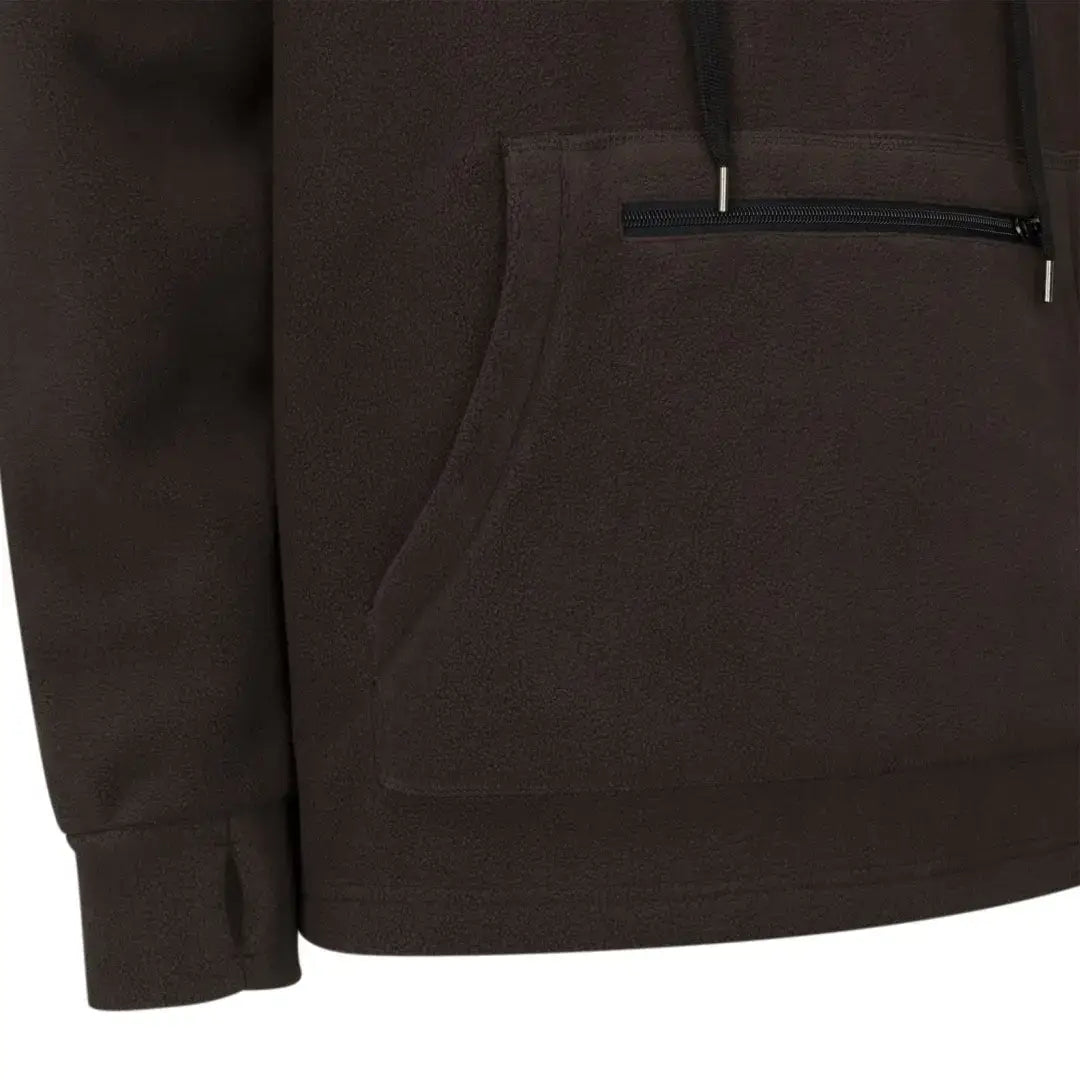 Brown hooded sweatshirt from the New Forest Heathland Hoodie collection, perfect for forest lovers
