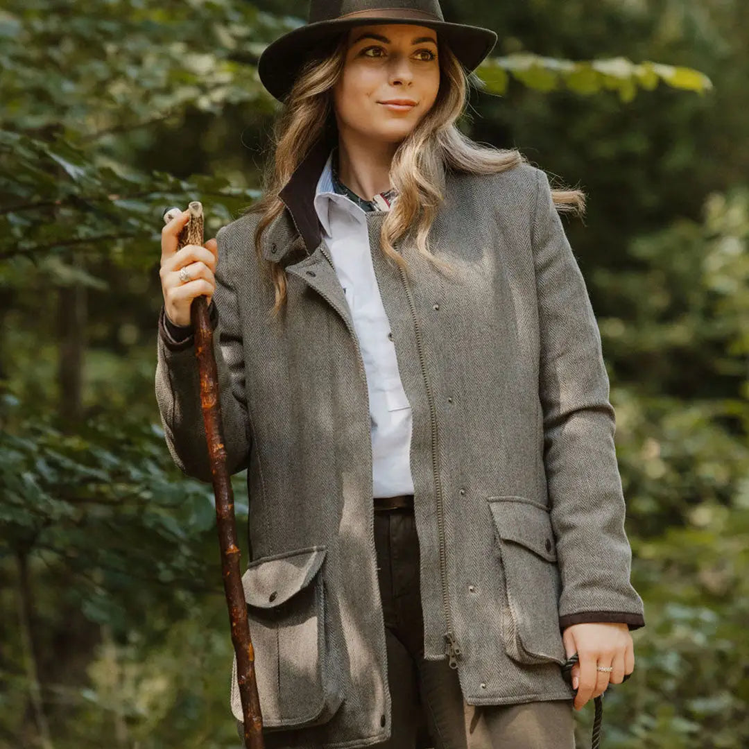 New Forest Jessica Tweed Field Coat At New Forest New Forest Clothing