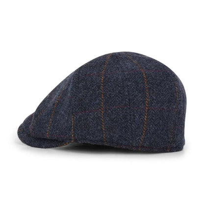 Tweed flat cap styled as a New Forest Ladies Baker Boy Hat, perfect for a chic boy hat look