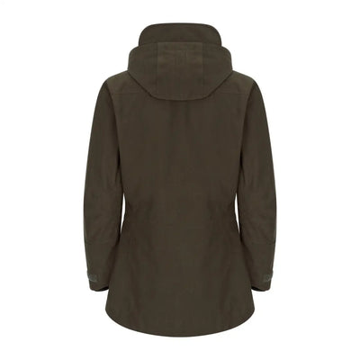 Dark olive green hooded zipper jacket from New Forest Ladies Country Sport collection