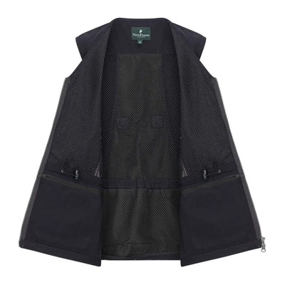 Open black mesh dog training vest from New Forest Ladies Dog Training Vest