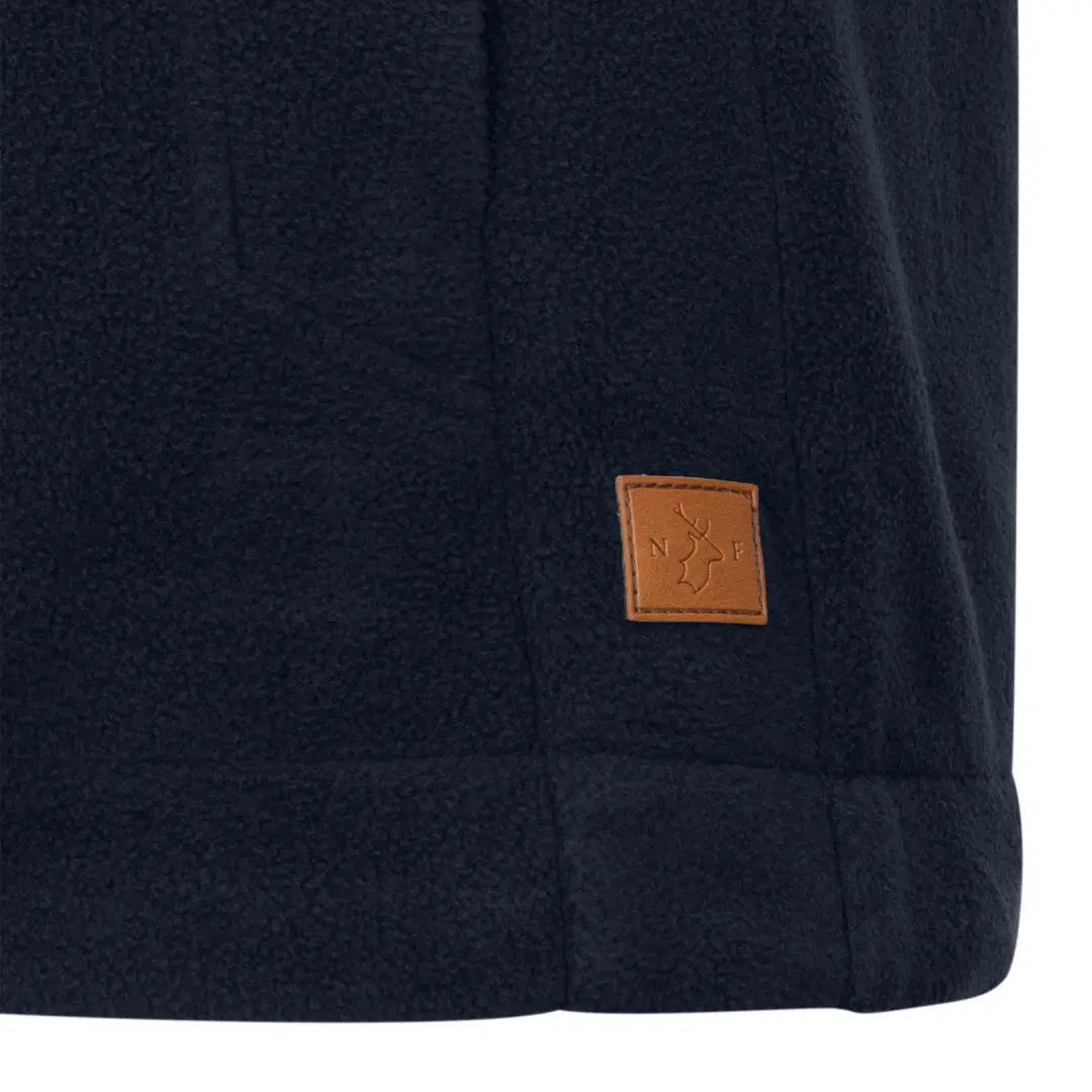 Dark blue fleece from New Forest Ladies Knightwood Gilet, perfect for country clothing outdoor hunts