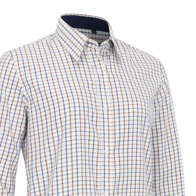 Checked long-sleeved New Forest Premium Tattersall Shirt for stylish comfort