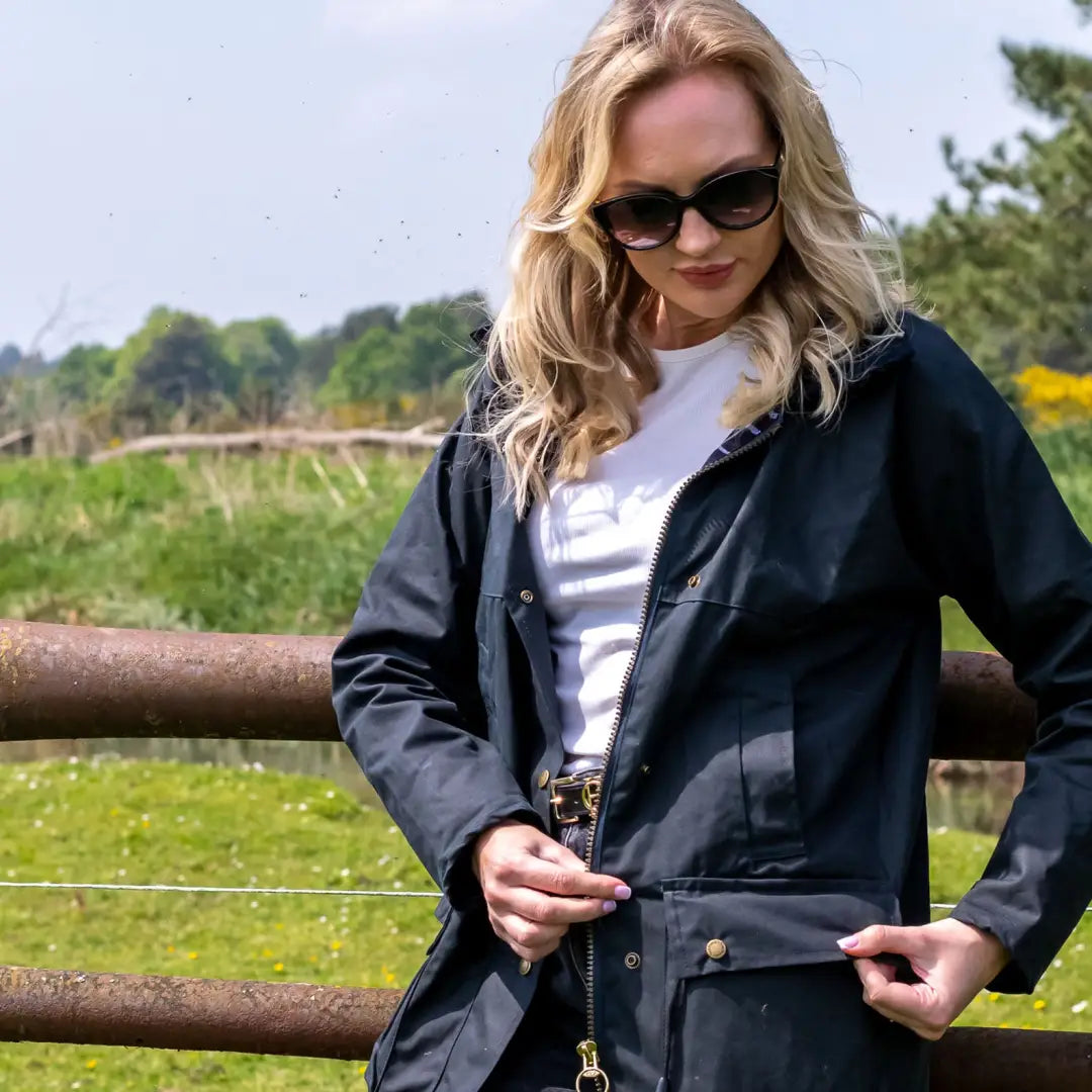 New Forest Ladies Traditional Wax Jacket – New Forest Clothing