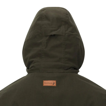 Green hooded forest marsh jacket from the New Forest Marsh Jacket collection