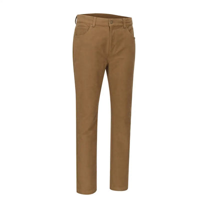 Brown casual Forest Moleskin Jeans, comfy moleskin jeans for everyday style