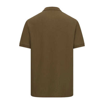 Olive green New Forest Pique Polo Shirt, perfect for casual style and comfort
