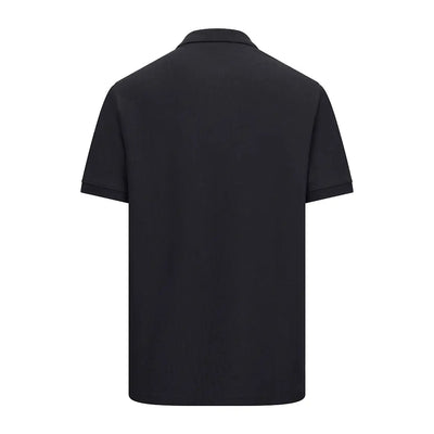 Black New Forest Pique Polo Shirt showcasing a stylish and versatile pique polo design