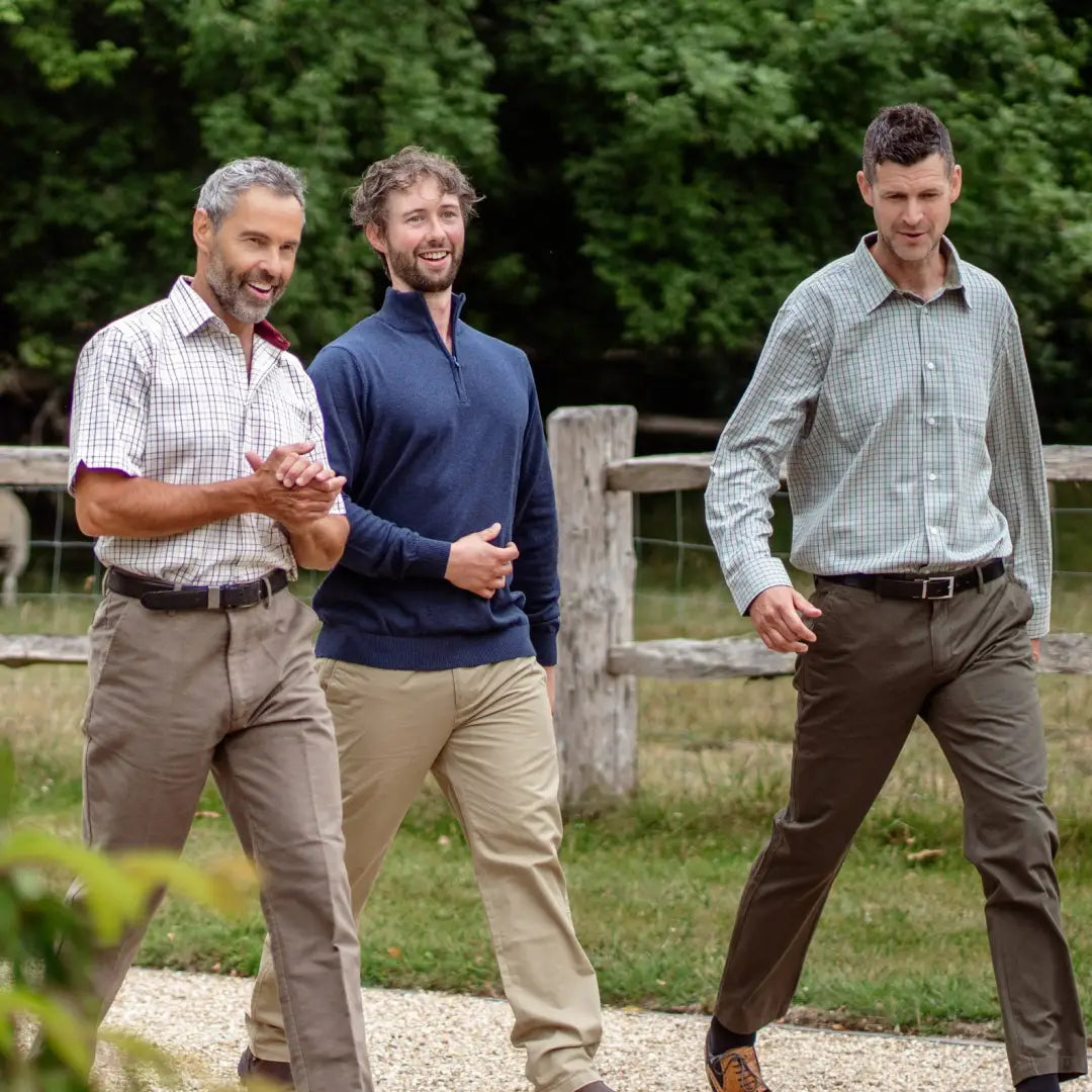 Mens Short Sleeve Shirts by New Forest Champion Jack Pyke Hoggs of Fife. New Forest Clothing