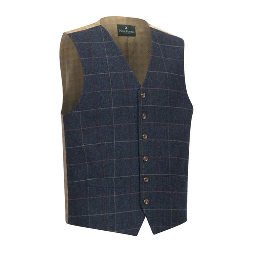 New Forest Premium 100% Wool Tweed Waistcoat – New Forest