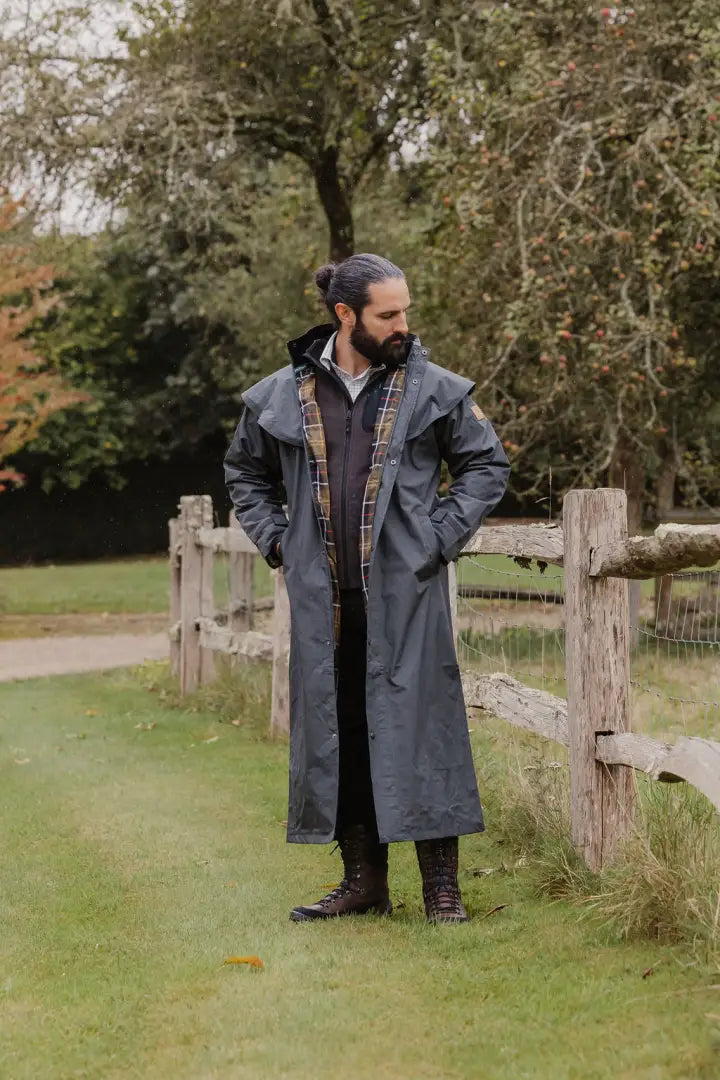 New Forest Ranger Mens Full Length Waterproof Coat – New Forest