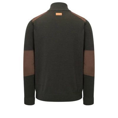 New Forest Raven Zip Neck Jumper – New Forest Clothing