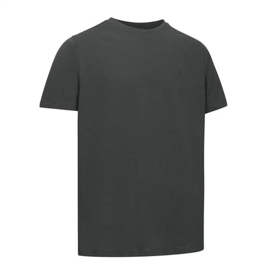 Gray short-sleeved t-shirt from New Forest T-Shirt 2-Pack, perfect for country clothing and outdoors