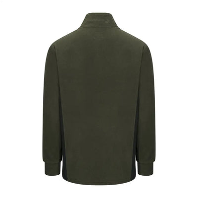 Olive green long-sleeved shirt from the New Forest Trail Fleece collection