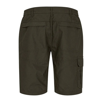 Olive green New Forest Trail Shorts perfect for adventures on the forest trail