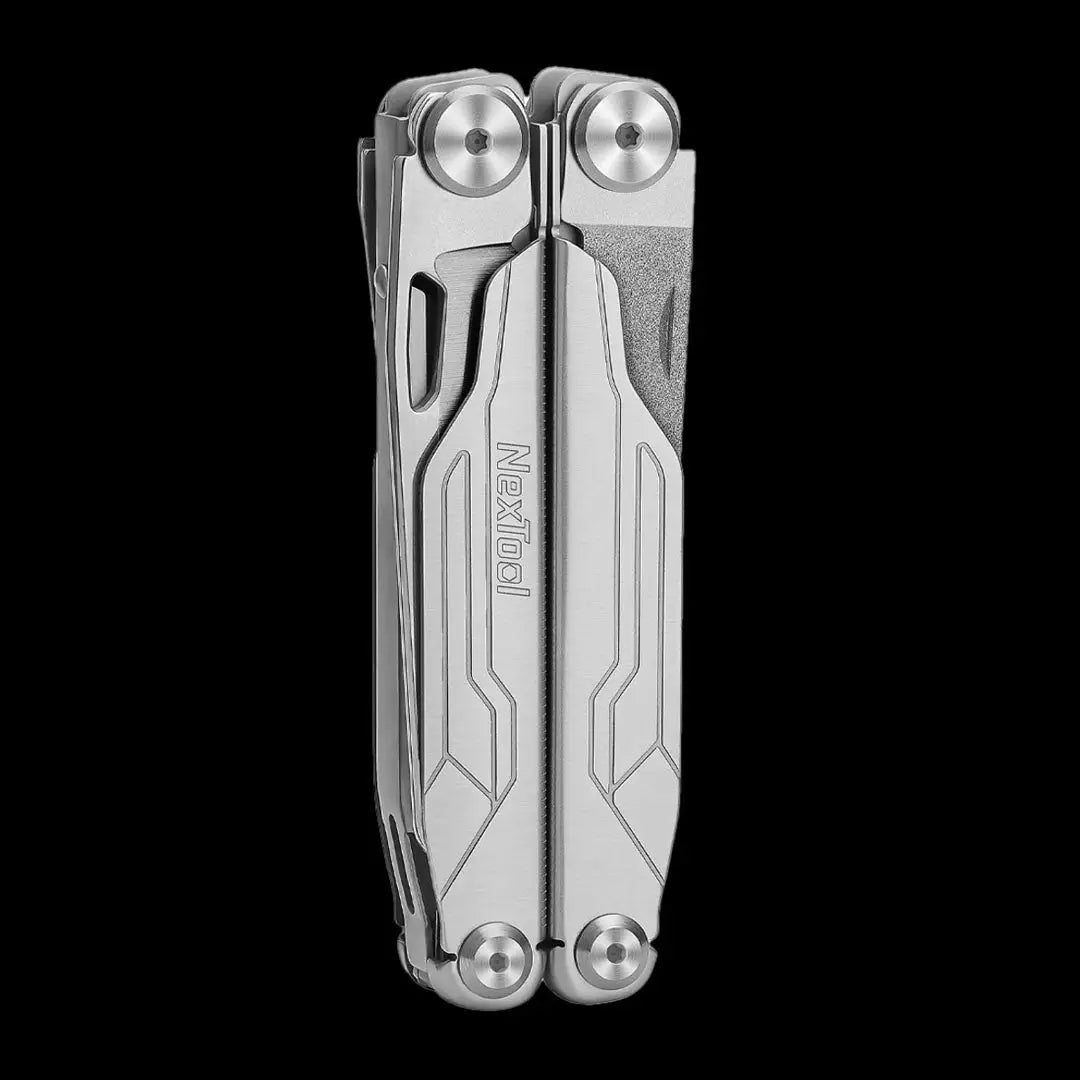 Nextool Flagship Captain multi tool with silver geometric patterns