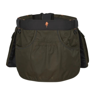 Pinewood Dog Sports Utility Belt in olive green with black pockets