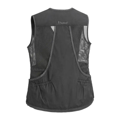 Gray mesh-backed Pinewood Ladies Dog Sport Vest 2.0 perfect for dog sport activities