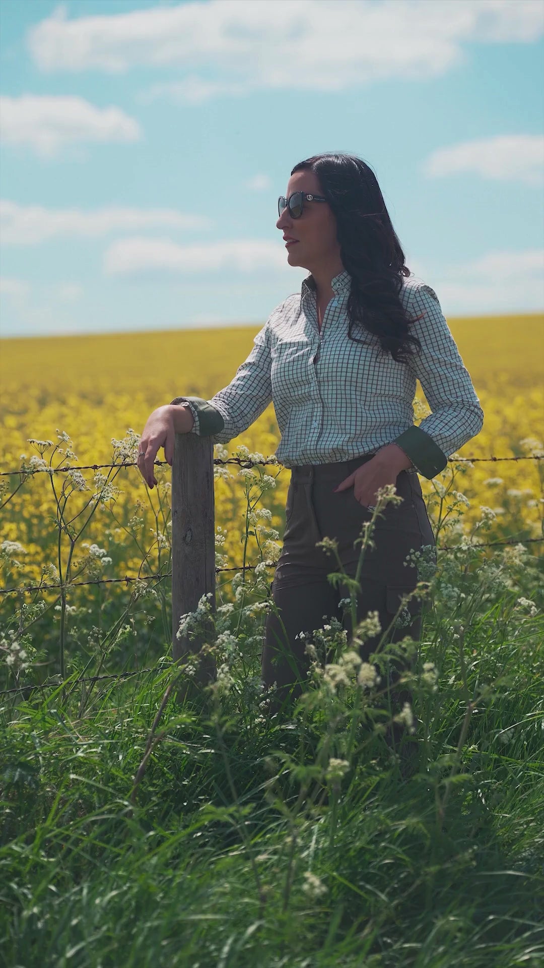 New Forest Ladies Premium Tattersall Shirt