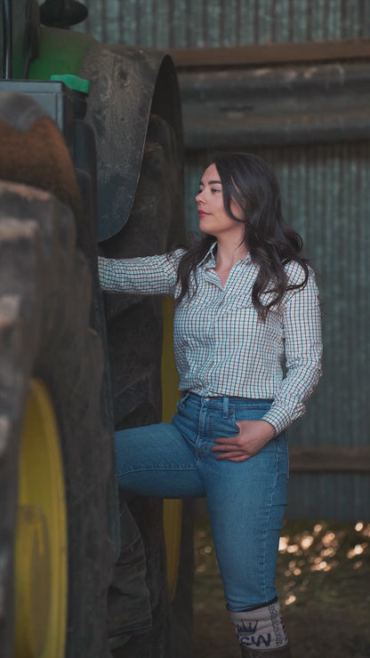 New Forest Ladies Premium Tattersall Shirt