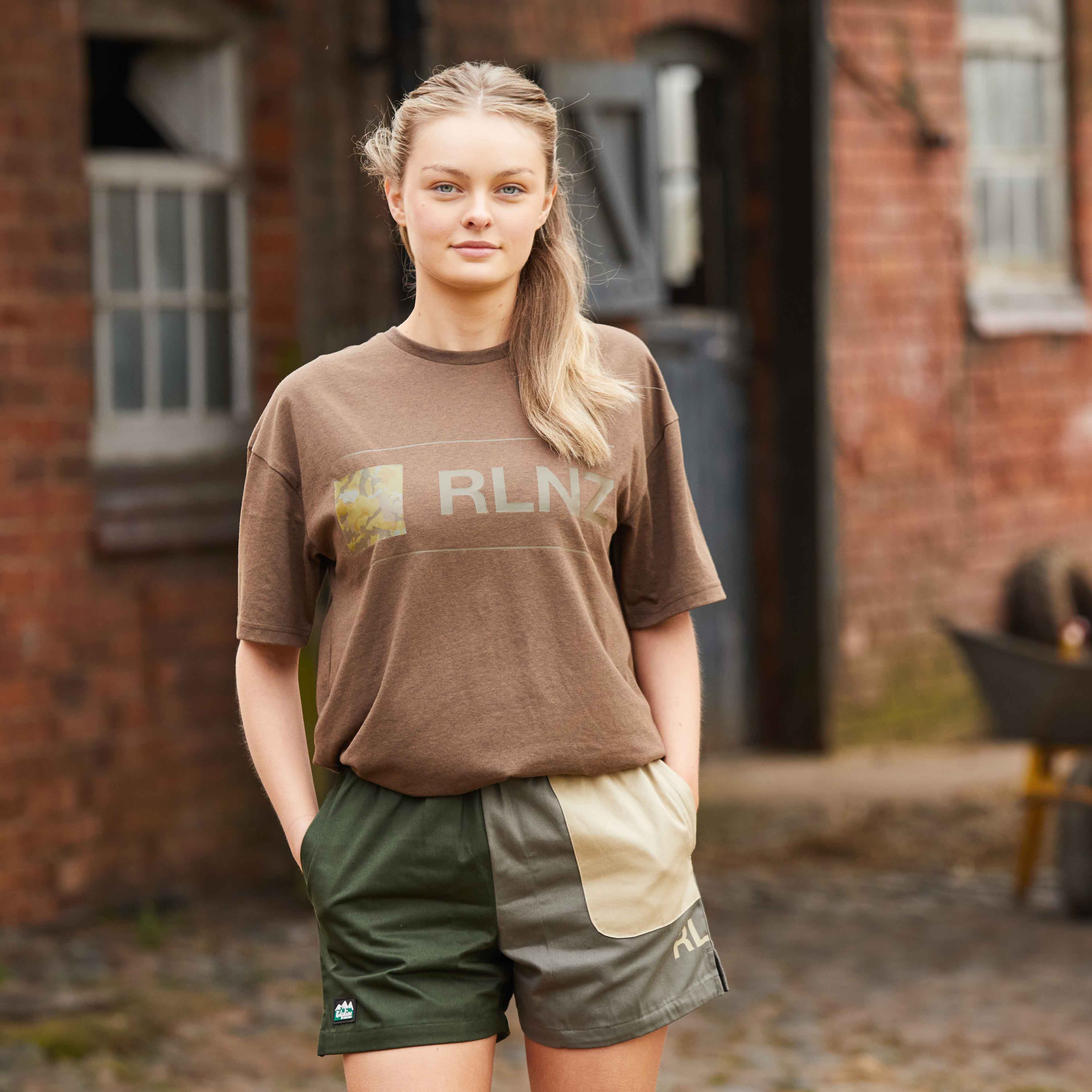 Ridgeline Basis T-Shirt#colour_ochre-marl