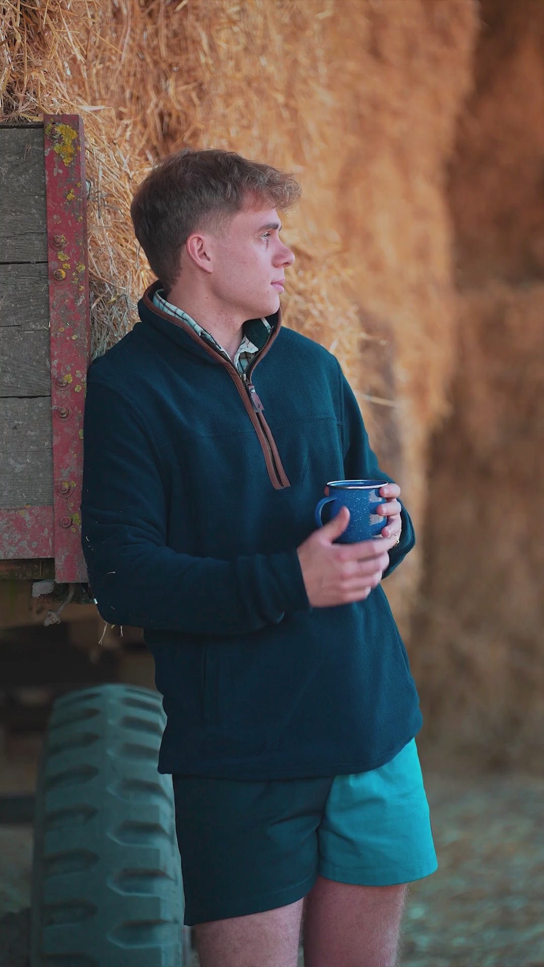 New Forest Knightwood Quarter Zip Fleece