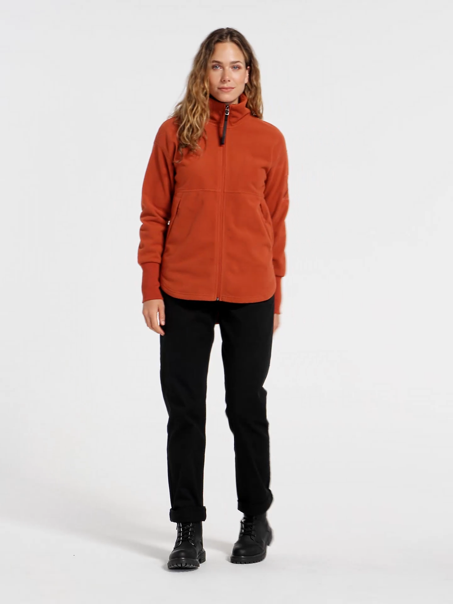 Load video: Didriksons Ronja Womens Full Zip Fleece