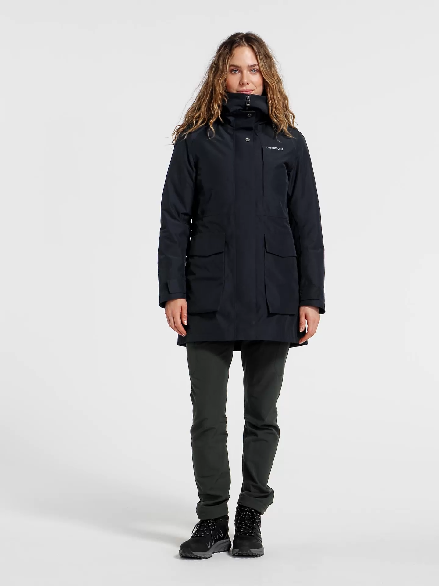 Load video: Didriksons Harriet Womens Parka