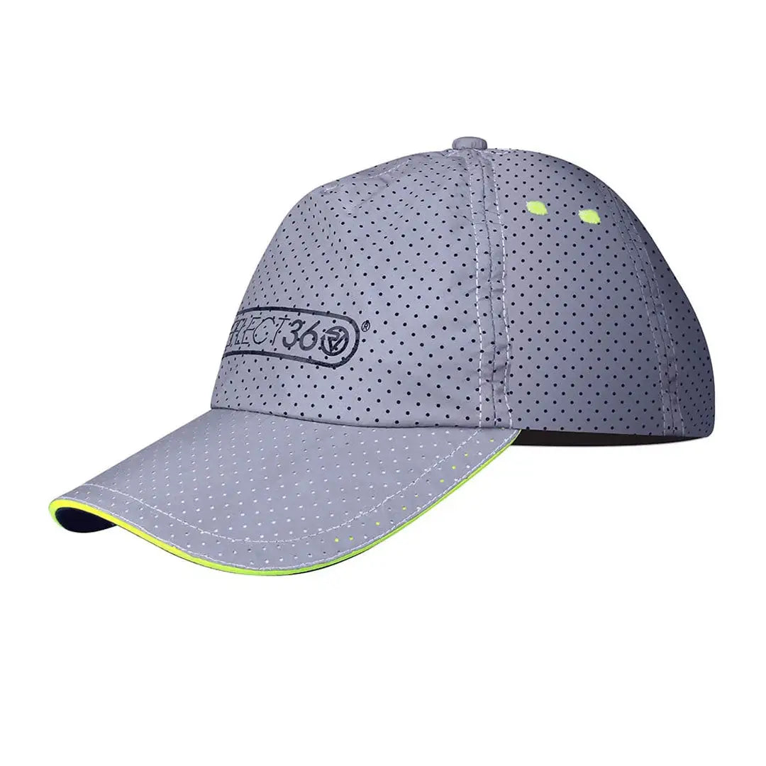 Proviz Reflect360 running cap in gray with neon yellow trim
