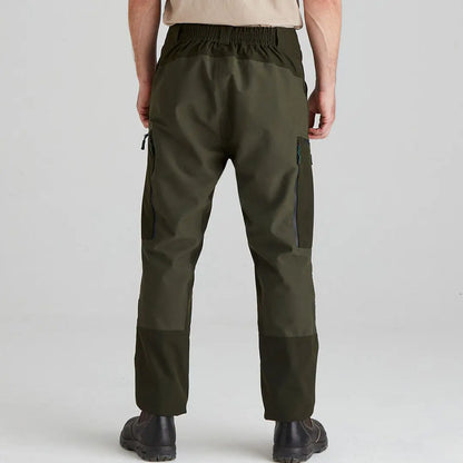 Olive green Cambrian Trousers perfect for all-day wear and worst weather of Ridgeline Cambrian Trousers