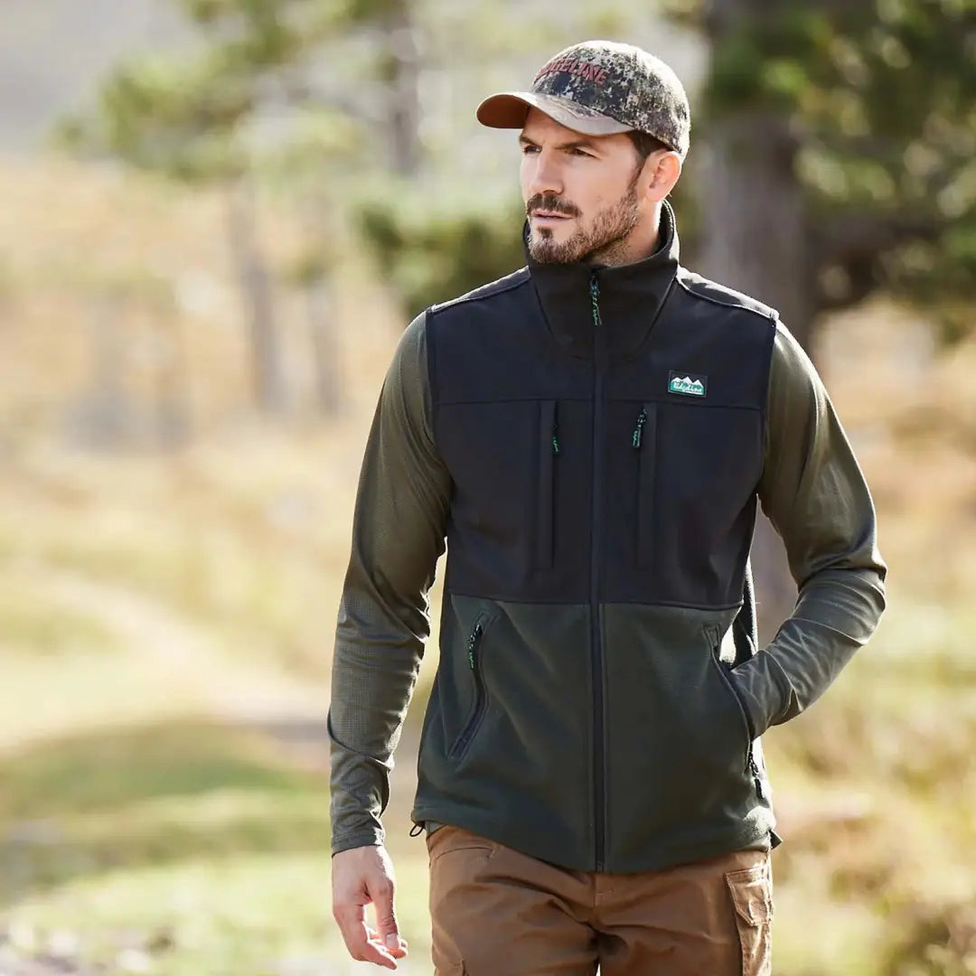 Mens Fleece Gilets from New Forest Clothing Stay Warm