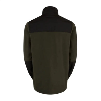 Olive and black Ridgeline Hybrid Fleece Jacket long-sleeved fleece jacket for outdoor wear