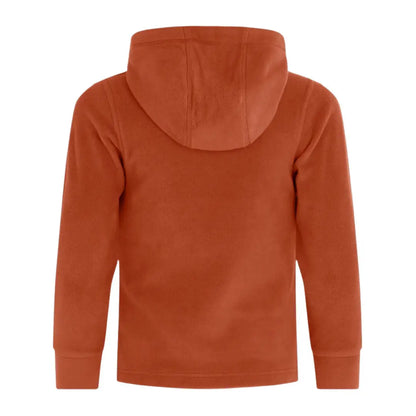 Orange kids ballistic fleece hoodie from Ridgeline Kids Ballistic Fleece Hoodie line