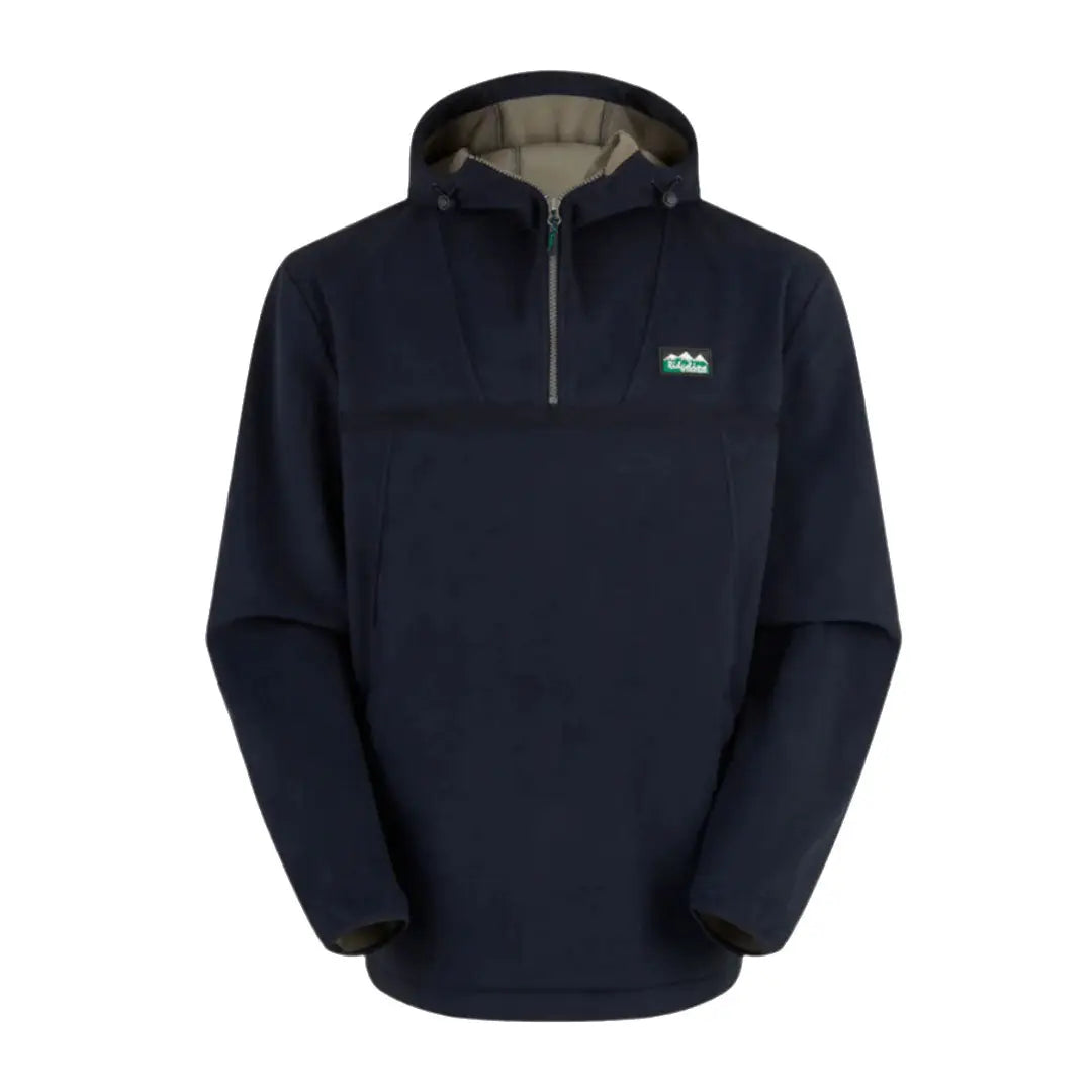 Navy hooded pullover jacket from Ridgeline Kodiak Pro Fleece collection with Southern Star logo