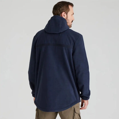 Navy hooded fleece jacket from Ridgeline Kodiak featuring Southern Star Pro Fleece design