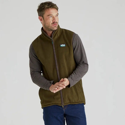 Olive green Ridgeline Kodiak Gilet perfect for outdoor adventures