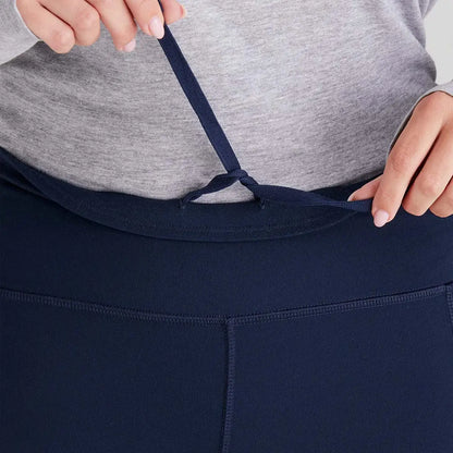 Navy Ridgeline Ladies Infinity Leggings with drawstring for comfy style