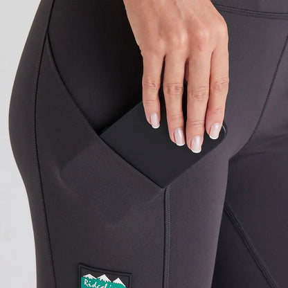 Dark Ridgeline Infinity Leggings with pocket, perfect mid-weight leggings feature for comfort