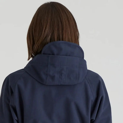 Navy hooded jacket from Ridgeline Ladies Monsoon Nordic Smock collection