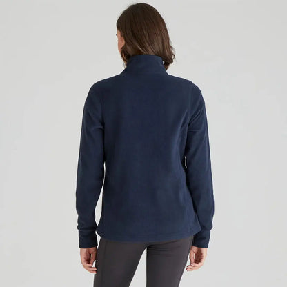 Navy blue Ridgeline Ladies Narvik Fleece made from highly functional polyester fleece
