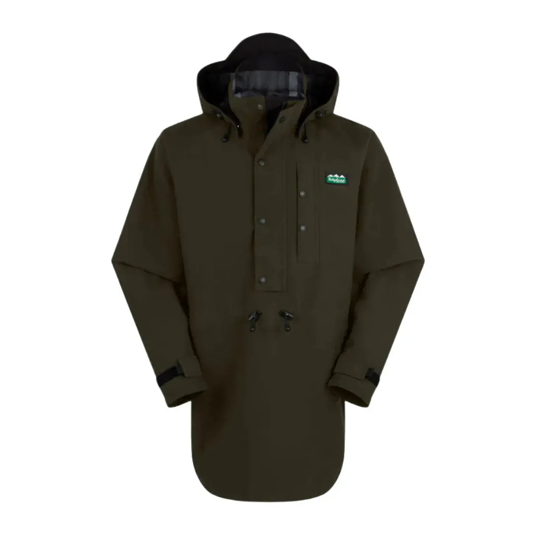 Olive green Hooded Anorak from Ridgeline Mens Monsoon Classic Smock collection