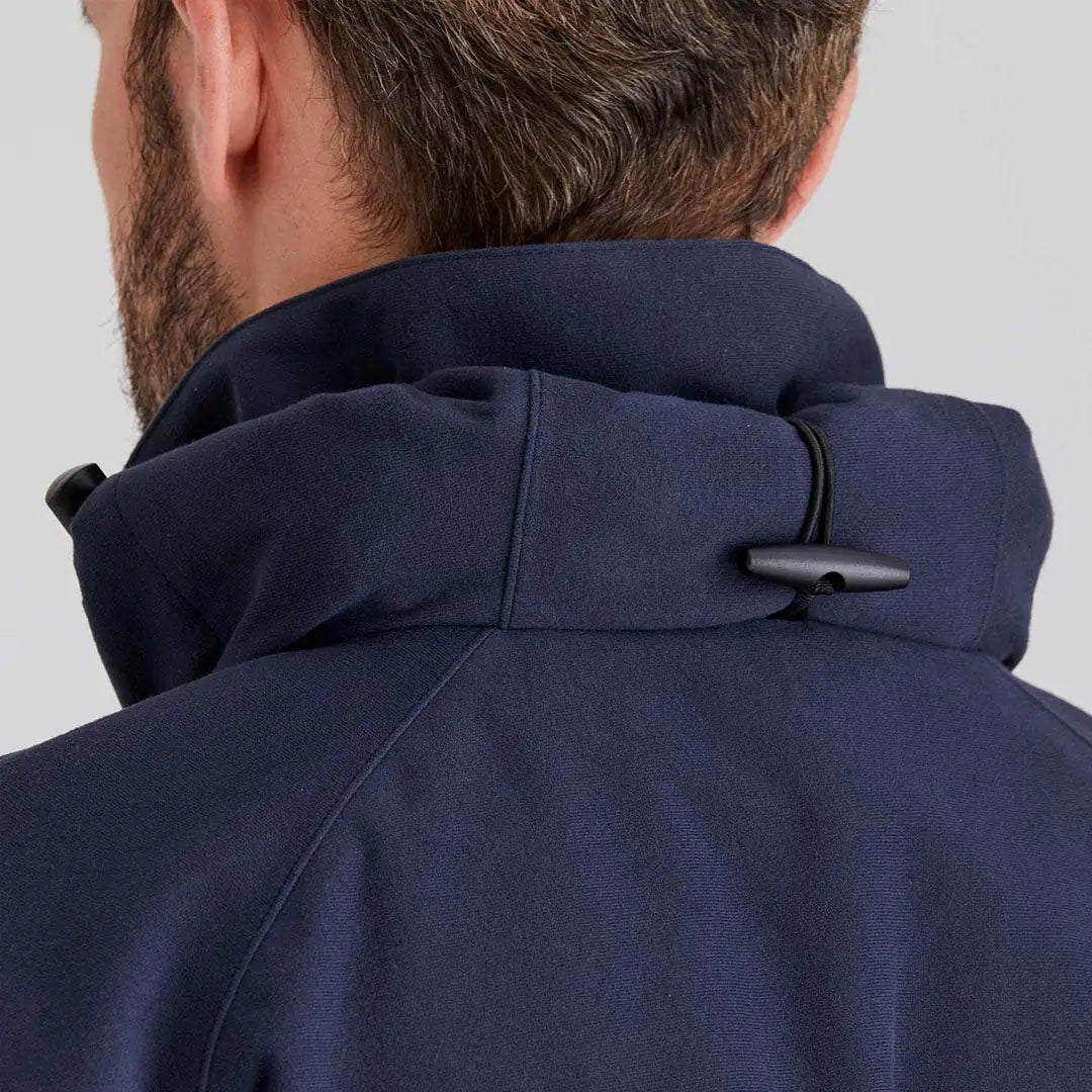 Navy blue jacket collar from Ridgeline Mens Monsoon Classic Waterproof Jacket