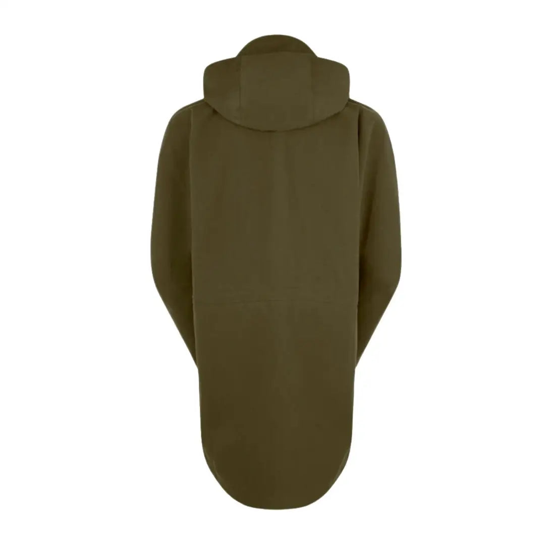 Olive green hooded poncho from Ridgeline Mens Monsoon Classic Waterproof Jacket collection