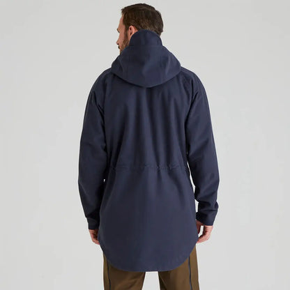 Navy hooded parka from Ridgeline Monsoon Classic Waterproof Jacket collection