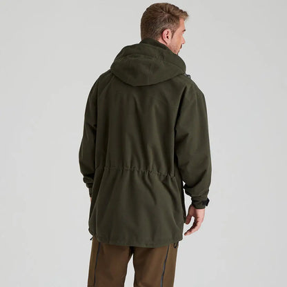 Olive green hooded parka from Ridgeline Mens Torrent III Jacket for country clothing
