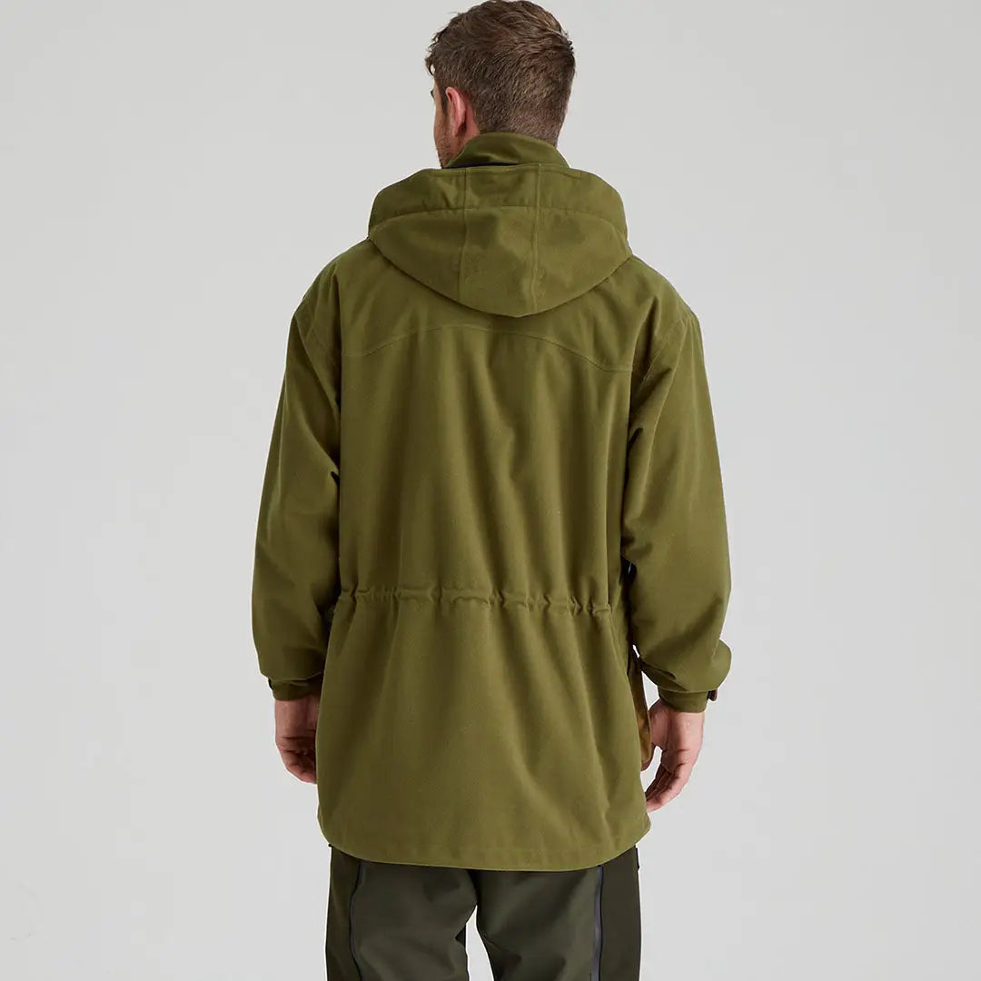 Green hooded parka from Ridgeline Mens Torrent III jacket for country clothing lovers
