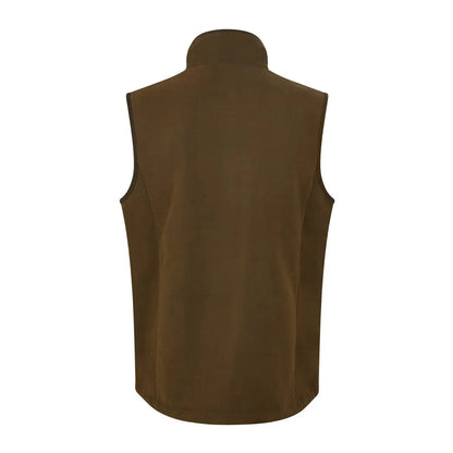 Olive green sleeveless softshell jacket, perfect for outdoor adventures - Ridgeline Monarch Gilet