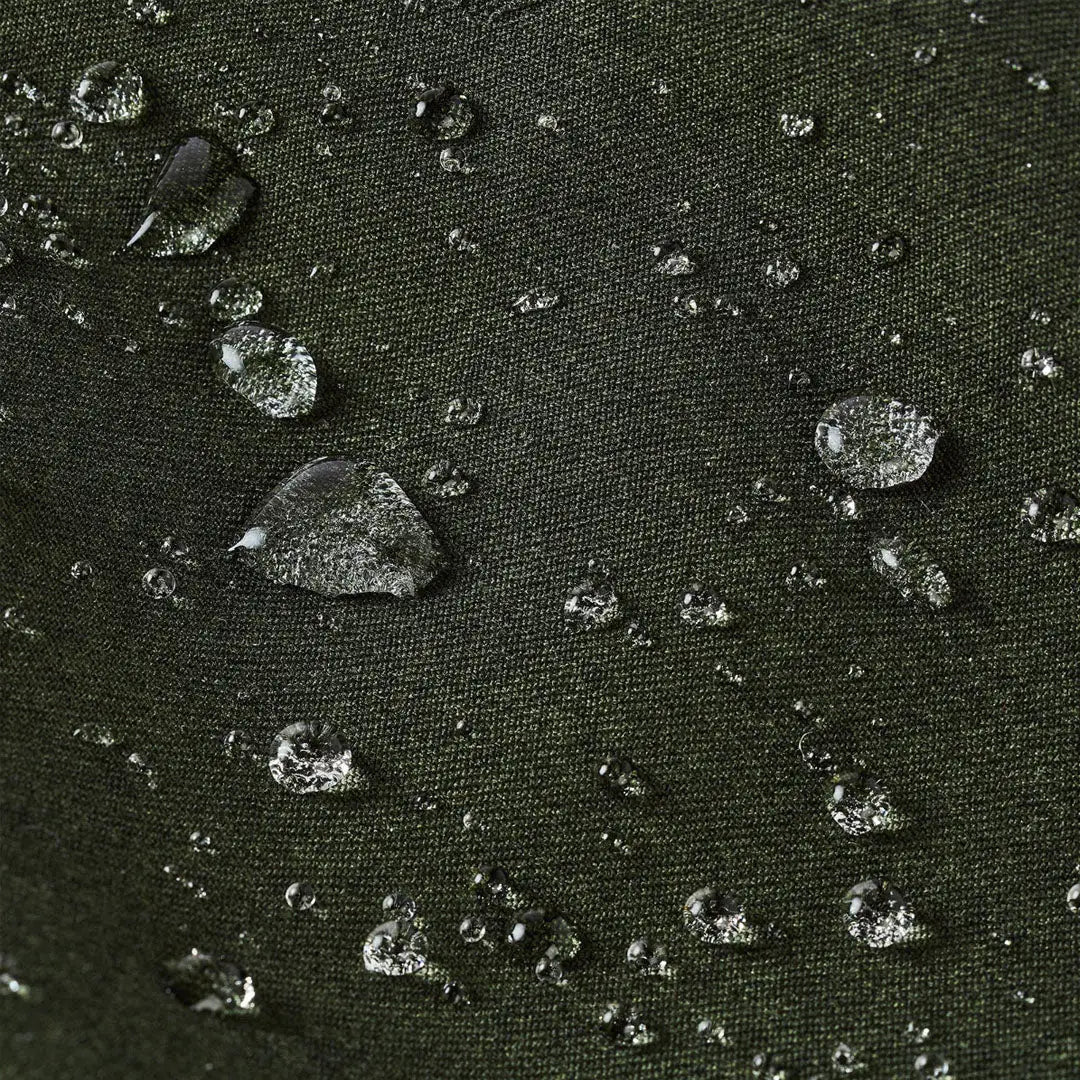 Water-repellent dark green fabric for Ridgeline Monsoon Light Smock, perfect for rainy days