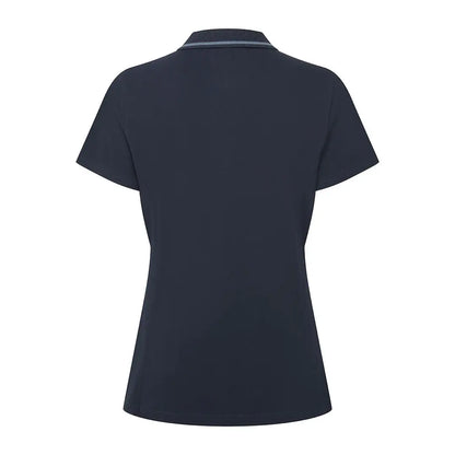 Dark blue Ridgeline Womens Kilworth Polo Shirt, stylish polo shirt for women