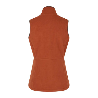 Rust-colored Ridgeline Womens Kodiak Gilet, perfect for country clothing and hunting trips